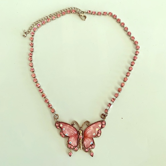 Jewelry - *Pink Butterfly Necklace Jewelry - *Pink Butterfly Necklace